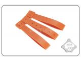 FMA 5"Strap buckle accessory (3pcs for a set)orange  TB1031-OR